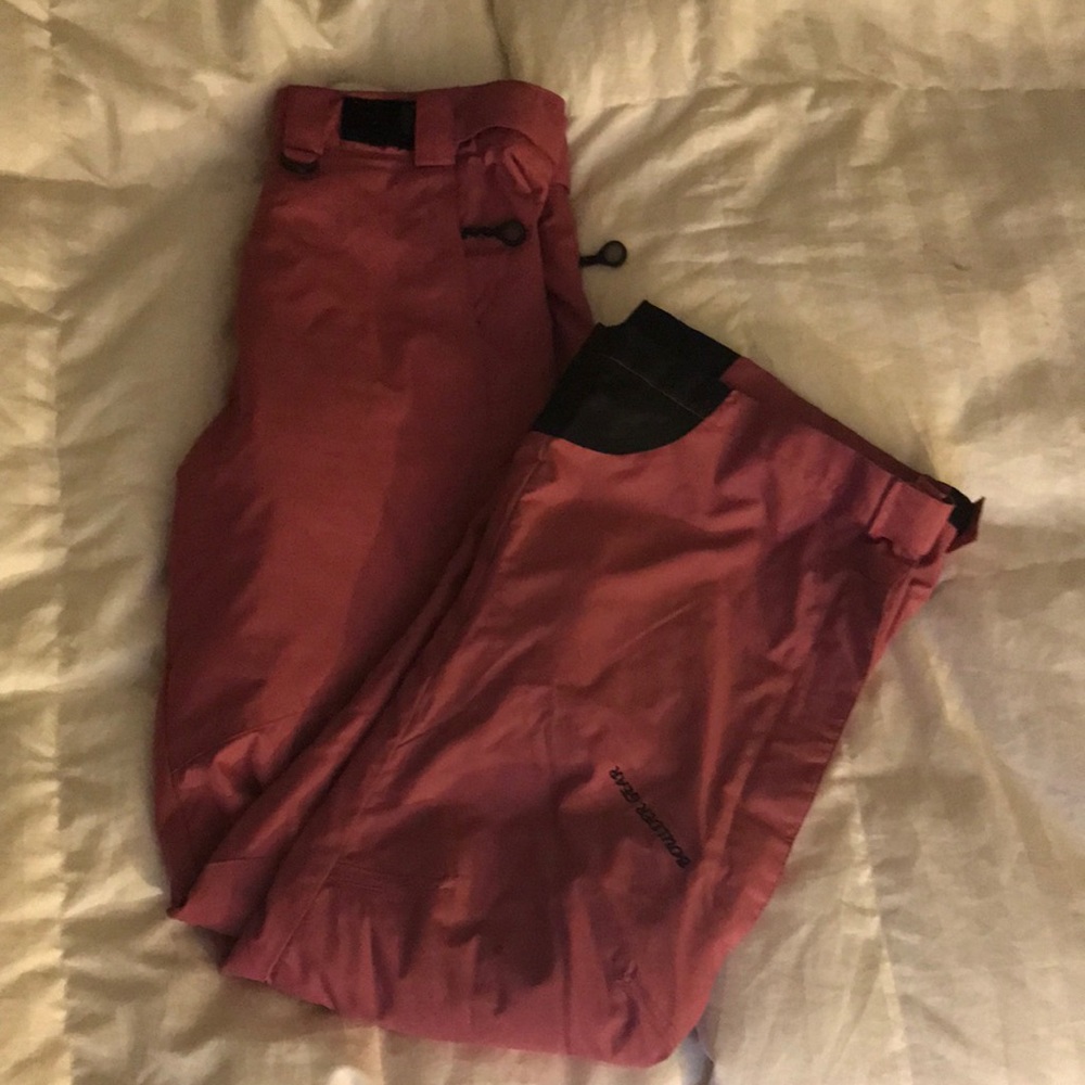 Ski/snowboard pants: size 6, raspberry